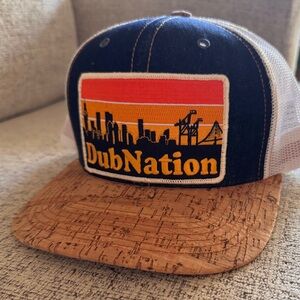 DubNation Bart Bridge Trucker Hat. NEVER USED.